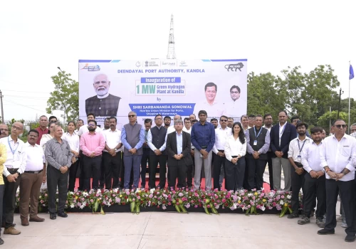 India commissions its first indigenously-built 1 MW green hydrogen plant at Kandla Port